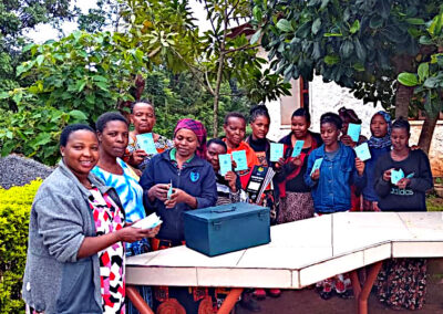 The Salome Foundation educates impoverished mothers and widows about financial literacy.