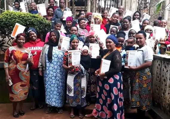 Participants receive a certificate from Salome Foundation after completing the program.